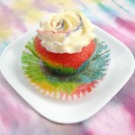 rainbow cupcakes, rainbow party ideas, rainbow themed party, kids birthday party ideas