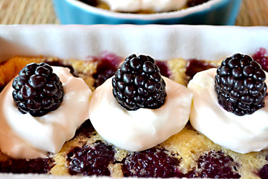 Blackberry Clafoutis 