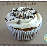 Mocha Brownie Cupcakes #IcedDelight #CBias