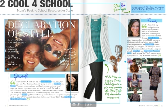 Mom's Back to School Fashions at searsstyle.com