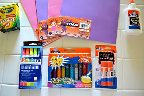 Elmer's Back To School Craft project