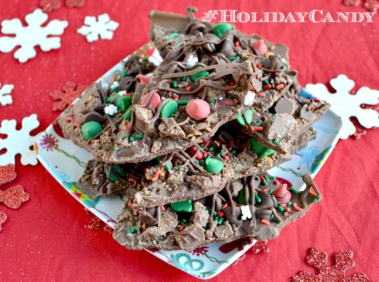 Nestle Jingles Holiday Bark #HolidayCandy #Cbias