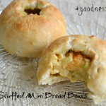 Chicken Broccoli Cheese Stuffed Mini Bread Bowls