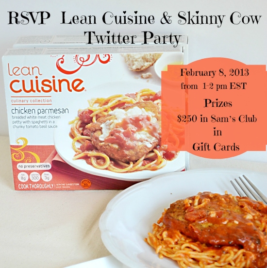 Lean Cuisine, Skinny Cow, Sam's Club, Twitter Party
