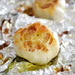 roasting garlic, roasted garlic, garlic, how to