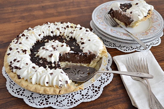 Celebrate National Pie Day With Marie Callender s Chocolate Cream Pie 
