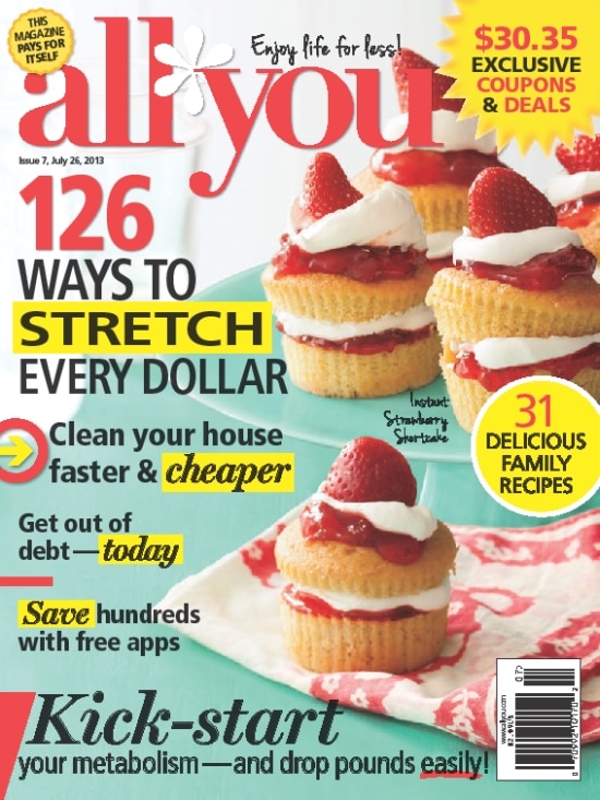 Profile Menu As Low As $ Per Issue For All You Magazine. Visit All You Magazine where you can get an All You Magazine subscription for as little as $ per issue! For a limited time, pay just $12 for 11 issues, or $15 for 22 issues. Click to learn more! Offer ends September