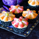 candy corn, cupcakes, halloween cupcakes, halloween food