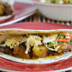 Campbell's Slow Cooker Sauce, Easy BBQ Taco recipe, easy slow cooker taco recipe,