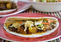 Campbell's Slow Cooker Sauce, Easy BBQ Taco recipe, easy slow cooker taco recipe,