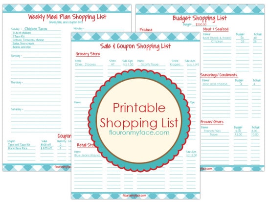 shopping budget planner