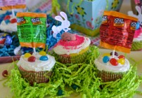 Easter Candy Cupcakes, Easy Easter Cupcakes , HERSHEY'S Easter, #BunnyTRail