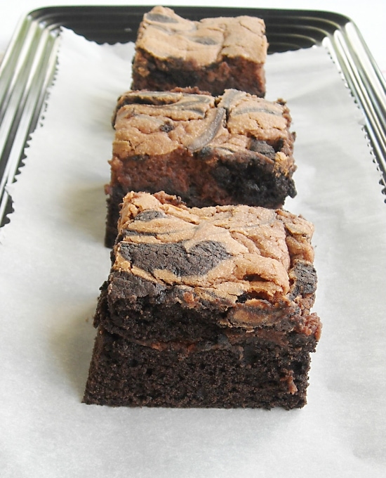Nutella, Brownies, Swirls, Cream Cheese,
