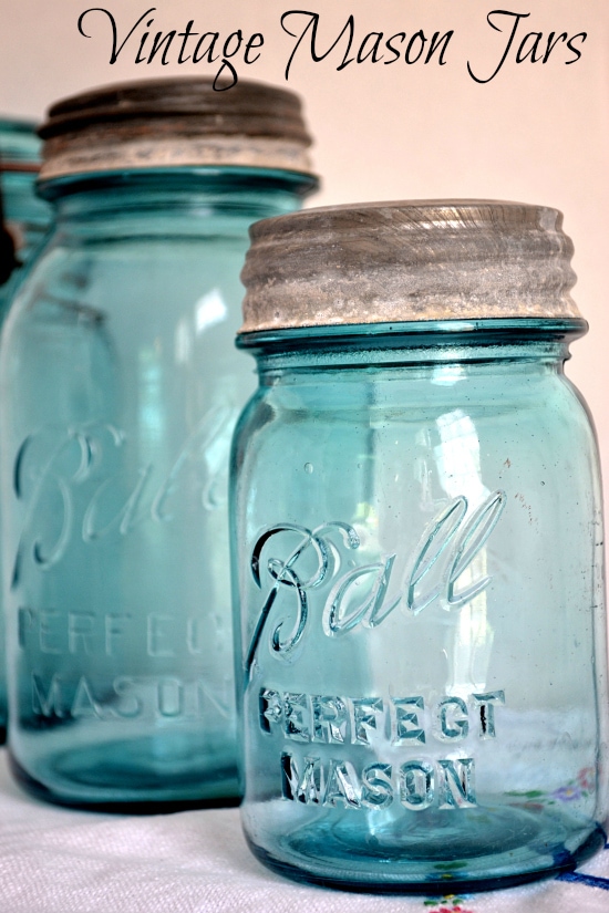 Vintage Style Mason Jars 9